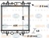 HELLA 8MK 376 718-241 Radiator, engine cooling